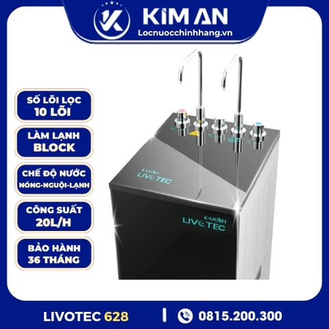 Máy lọc nước nóng lạnh Livotec 628
