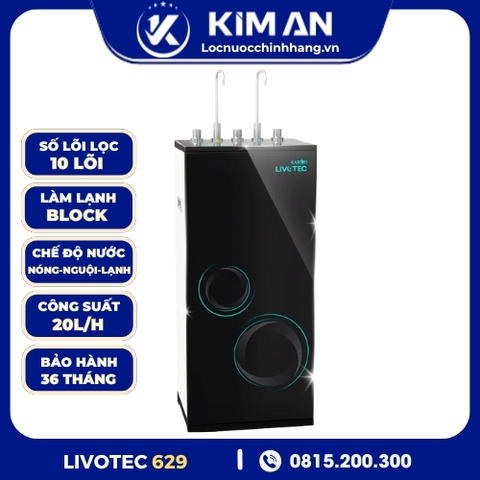 Máy lọc nước nóng lạnh Livotec 629