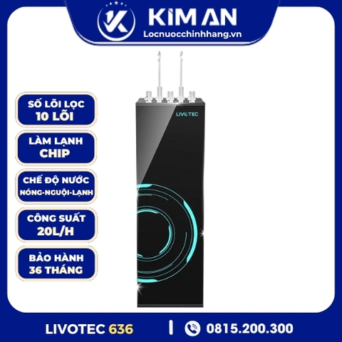Máy lọc nước nóng lạnh Livotec 636