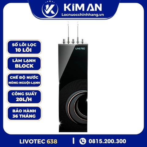 Máy lọc nước nóng lạnh Livotec 638