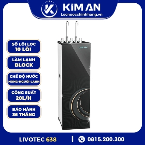 Máy lọc nước nóng lạnh Livotec 638