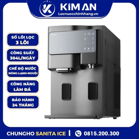 Máy Lọc Nước Nóng- Lạnh-Nguội-Làm Đá Để Bàn ChungHo Sanita ICE