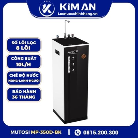 Máy lọc nước nóng lạnh nguội 8 lõi MP-350D-BK