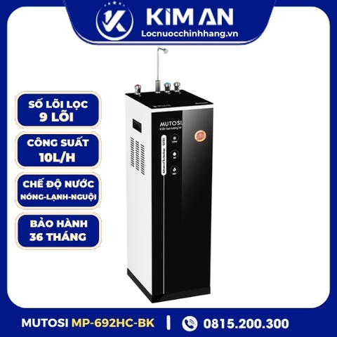 Máy lọc nước Nóng Lạnh Nguội 9 lõi MP-692HC-BK
