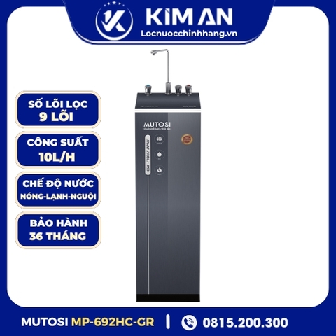 Máy lọc nước Nóng Lạnh Nguội 9 lõi MP-692HC-GR