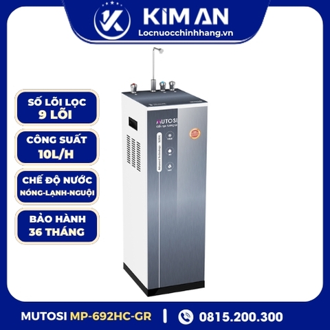 Máy lọc nước Nóng Lạnh Nguội 9 lõi MP-692HC-GR