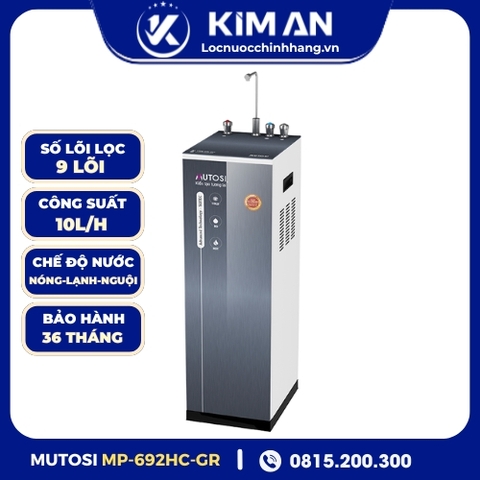 Máy lọc nước Nóng Lạnh Nguội 9 lõi MP-692HC-GR