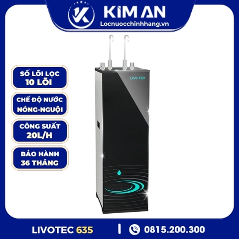 Máy lọc nước nóng nguội Livotec 635