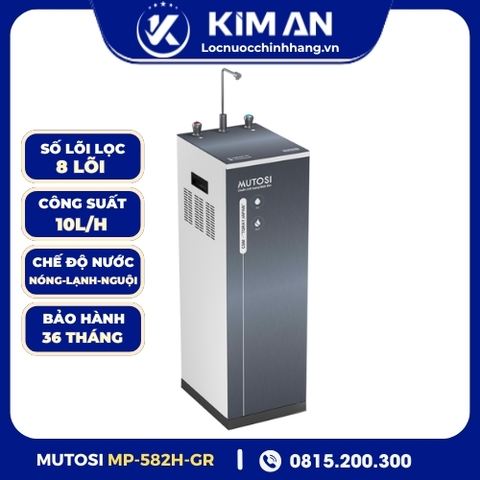 Máy lọc nước Nóng Nguội 8 lõi MP-582H-GR