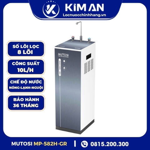 Máy lọc nước Nóng Nguội 8 lõi MP-582H-GR