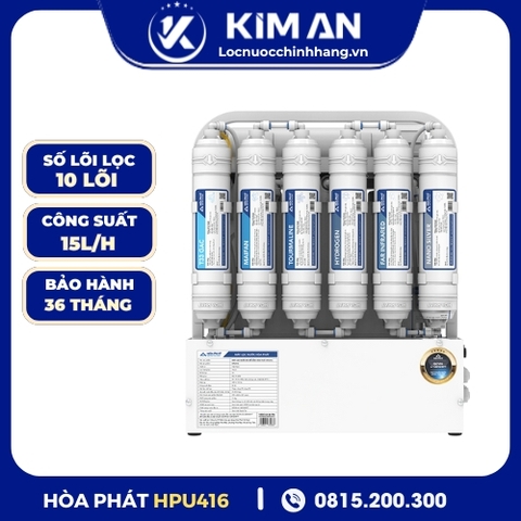Máy lọc nước RO để gầm Hòa Phát HPU416