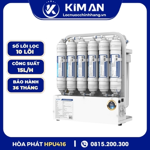 Máy lọc nước RO để gầm Hòa Phát HPU416