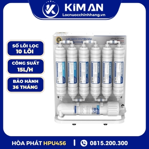 Máy lọc nước RO để gầm Hòa Phát HPU456