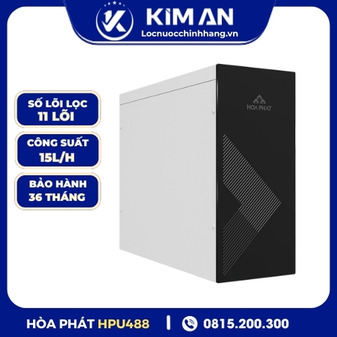 Máy lọc nước RO để gầm Hòa Phát HPU488