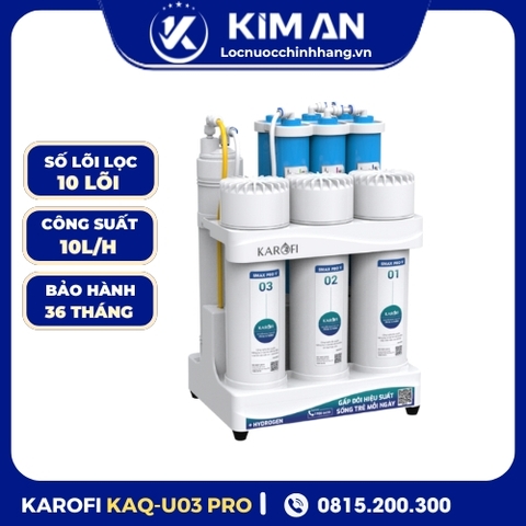 Máy lọc nước RO Karofi KAQ-U03 Pro