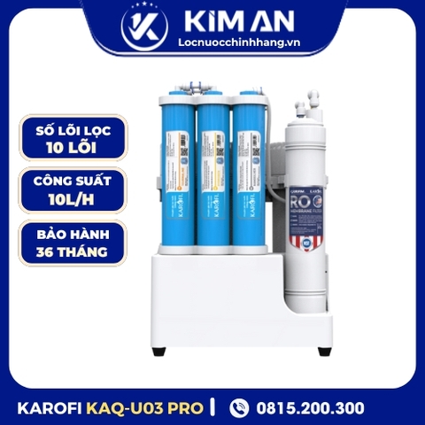 Máy lọc nước RO Karofi KAQ-U03 Pro