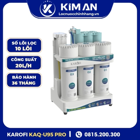 Máy lọc nước RO Karofi KAQ-U95 Pro