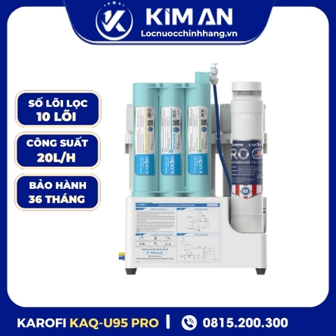 Máy lọc nước RO Karofi KAQ-U95 Pro