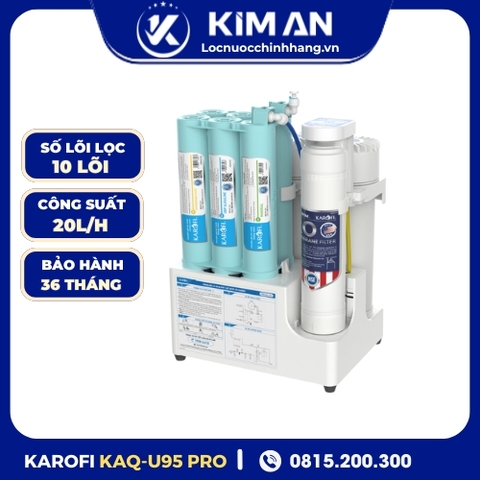 Máy lọc nước RO Karofi KAQ-U95 Pro