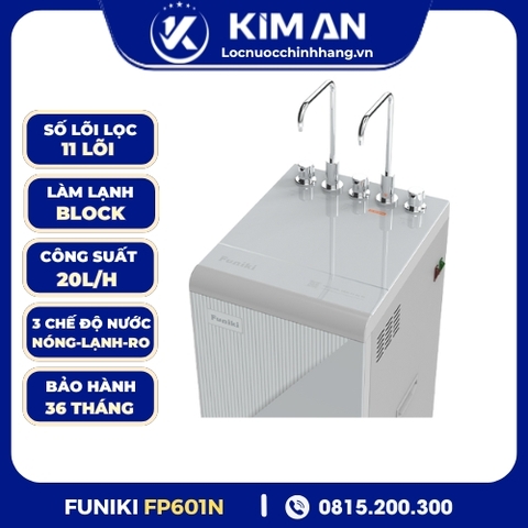 Máy lọc nước RO nóng lạnh Funiki FP601N
