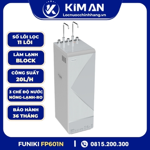 Máy lọc nước RO nóng lạnh Funiki FP601N