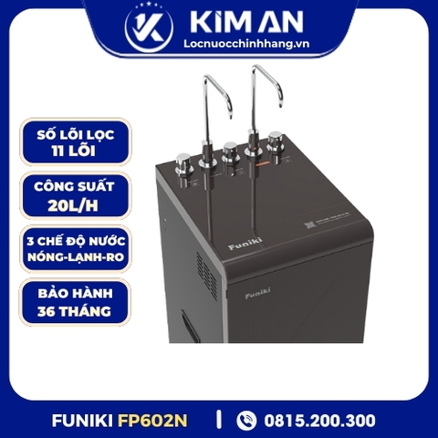 Máy lọc nước RO nóng lạnh Funiki FP602N