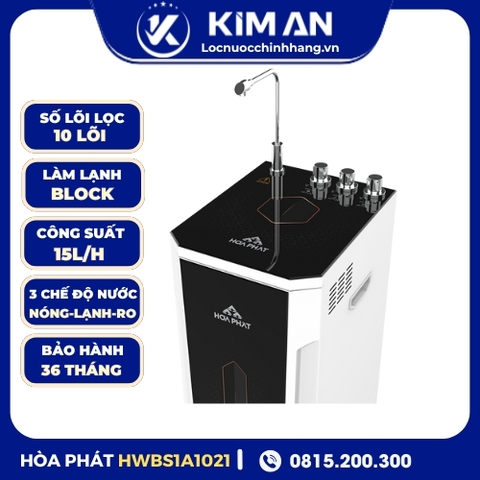Máy lọc nước RO nóng lạnh Hòa Phát HWBS1A1021