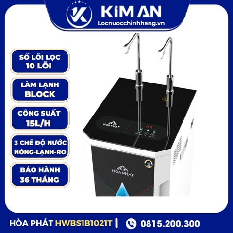 Máy lọc nước RO nóng lạnh Hòa Phát HWBS1B1021T