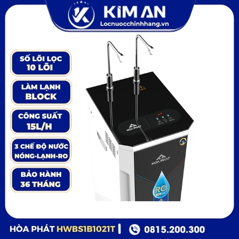 Máy lọc nước RO nóng lạnh Hòa Phát HWBS1B1021T