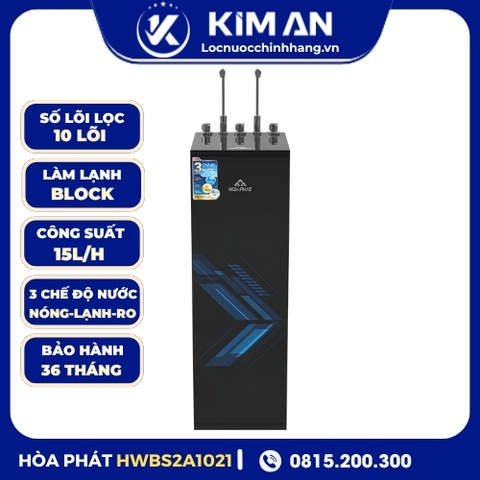 Máy lọc nước RO nóng lạnh Hòa Phát HWBS2A1021