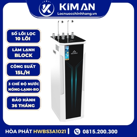 Máy lọc nước RO nóng lạnh Hòa Phát HWBS3A1021