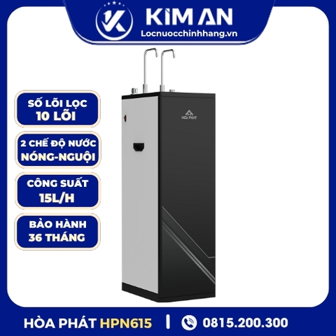 Máy lọc nước RO nóng nguội Hòa Phát HPN615