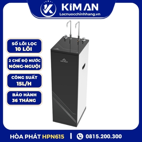 Máy lọc nước RO nóng nguội Hòa Phát HPN615