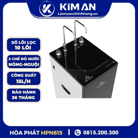 Máy lọc nước RO nóng nguội Hòa Phát HPN615