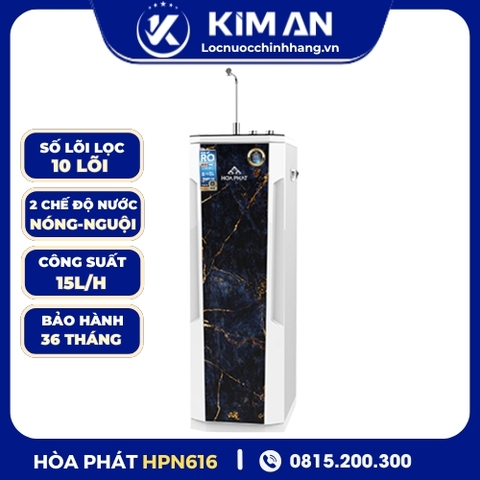 Máy lọc nước RO nóng nguội Hòa Phát HPN616