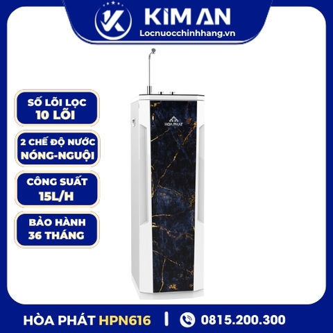 Máy lọc nước RO nóng nguội Hòa Phát HPN616