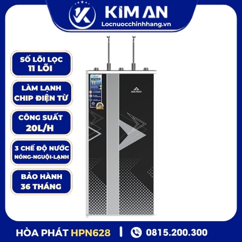 Máy lọc nước RO nóng nguội lạnh Hòa Phát HPN628