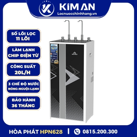 Máy lọc nước RO nóng nguội lạnh Hòa Phát HPN628
