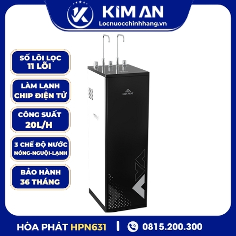 Máy lọc nước RO nóng nguội lạnh Hòa Phát HPN631