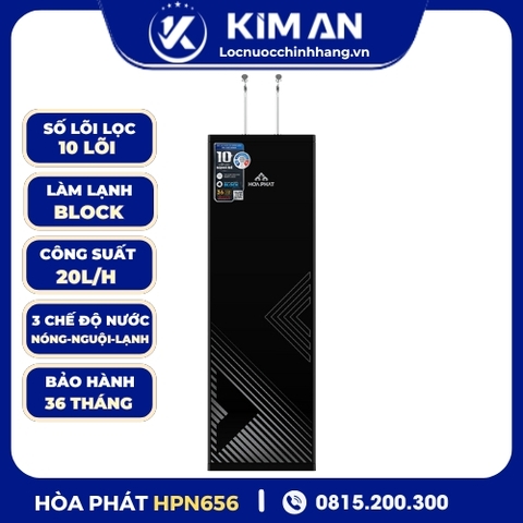 Máy lọc nước RO nóng nguội lạnh Hòa Phát HPN656