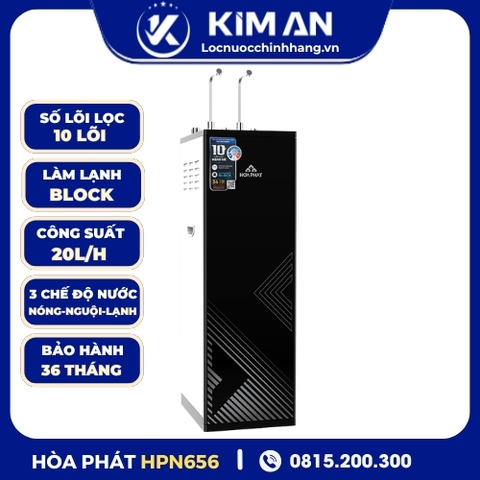 Máy lọc nước RO nóng nguội lạnh Hòa Phát HPN656