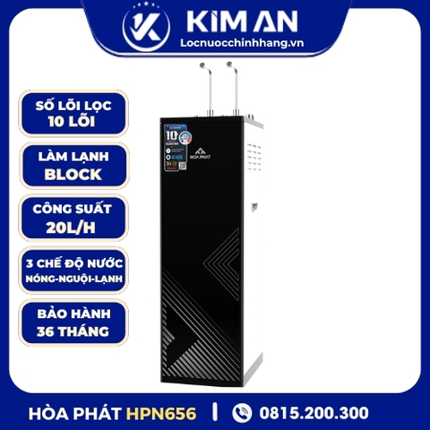 Máy lọc nước RO nóng nguội lạnh Hòa Phát HPN656