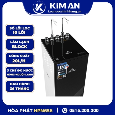 Máy lọc nước RO nóng nguội lạnh Hòa Phát HPN656
