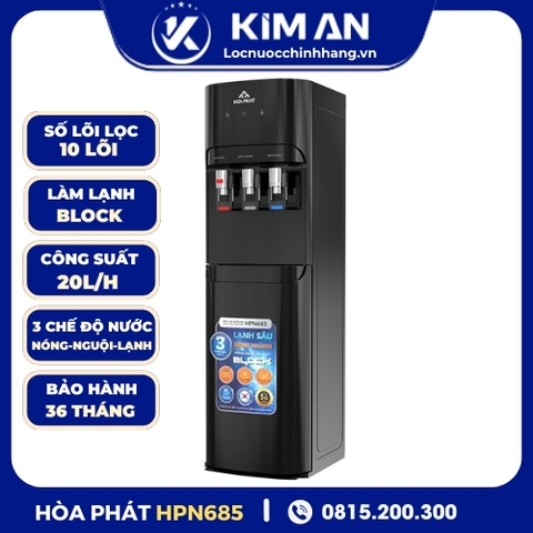 Máy lọc nước RO nóng nguội lạnh Hòa Phát HPN685