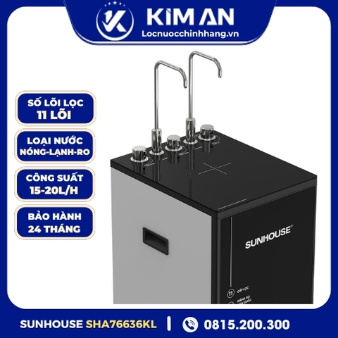 MÁY LỌC NƯỚC RO UltraPURE SUNHOUSE 11 LÕI SHA76636KL