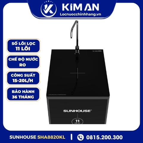 MÁY LỌC NƯỚC RO UltraPURE SUNHOUSE 11 LÕI SHA8820KL