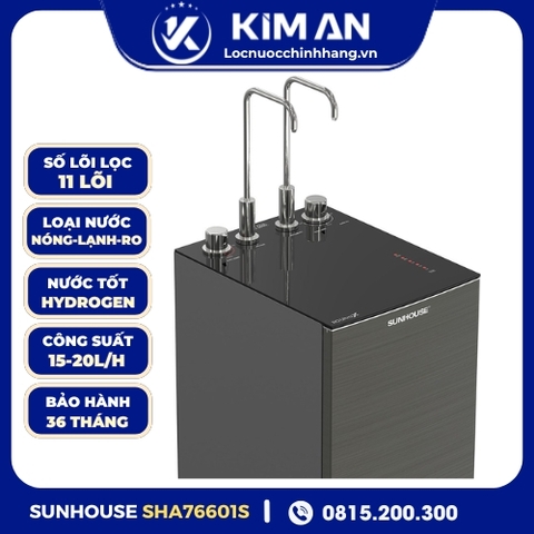 Máy Lọc Nước SUNHOUSE Nóng-Lạnh-RO 11 Lõi UltraPURE SHA76601S