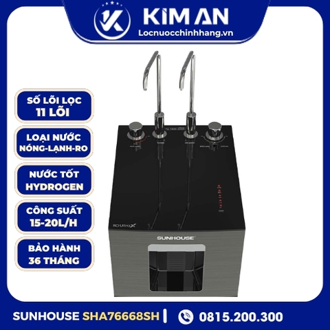MÁY LỌC NƯỚC RO UltraX SUNHOUSE 11 LÕI SHA76668SH