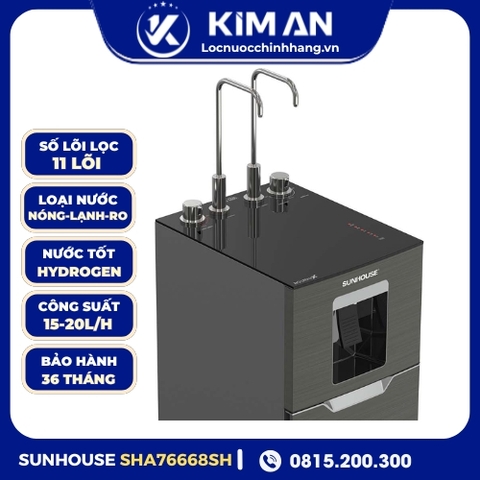 MÁY LỌC NƯỚC RO UltraX SUNHOUSE 11 LÕI SHA76668SH
