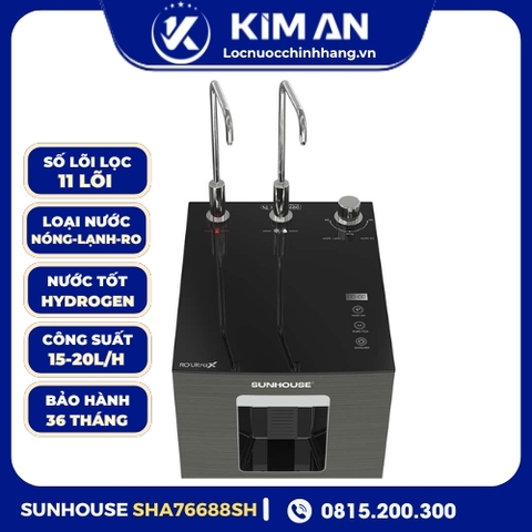 MÁY LỌC NƯỚC RO UltraX SUNHOUSE 11 LÕI SHA76688SH